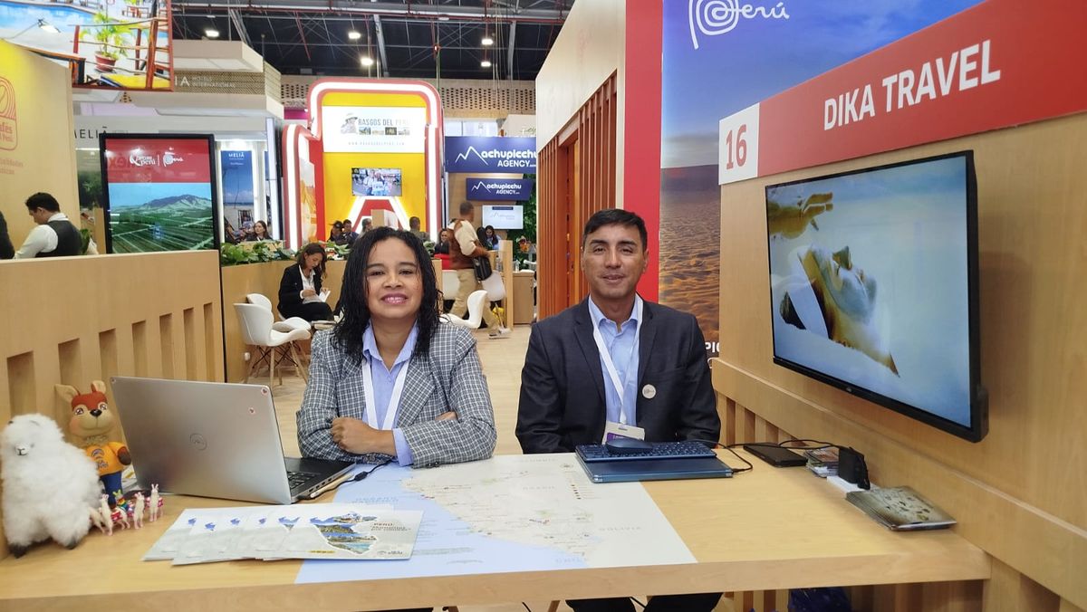 Carlos Miranda y Noelia Rodríguez de Dika Travel.