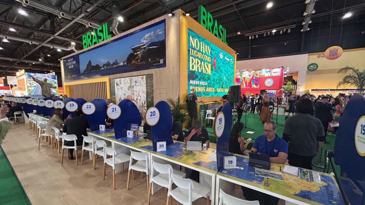 El stand de Brasil en FIT 2025. El stand de Brasil en FIT 2025.