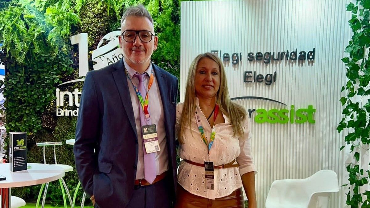 Interassist: José María Triviño Valdez, presidente, y María Sol Veiga, gerenta comercial.&nbsp;
