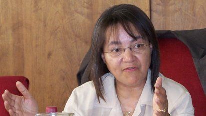 Patricia de Lille, ministra de Turismo de Sudáfrica.