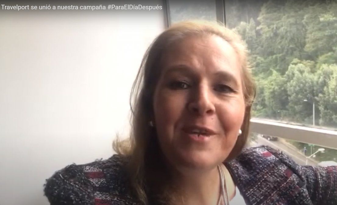 Vicky Janer Kuri, directora general para la Región Andina de Travelport.