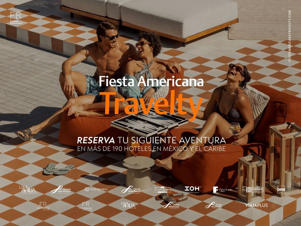 Fiesta Americana Travelty&nbsp;le ofrece a los clientes el acceso para reservar más de 190 hoteles y 9 marcas de Grupo Posadas en México y República Dominicana.