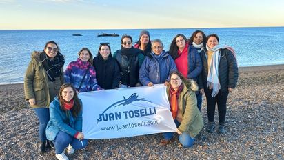 Los participantes del fam tour en Puerto Madryn realizado por Juan Toselli International Tours&nbsp; y Flybondi.