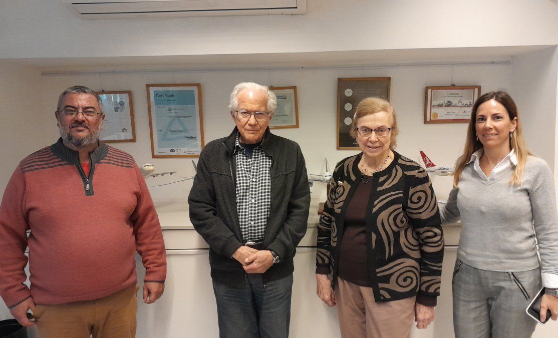 Alberto Dicundo, Eduardo llovet, Teresa Emery y Florencia Solá.