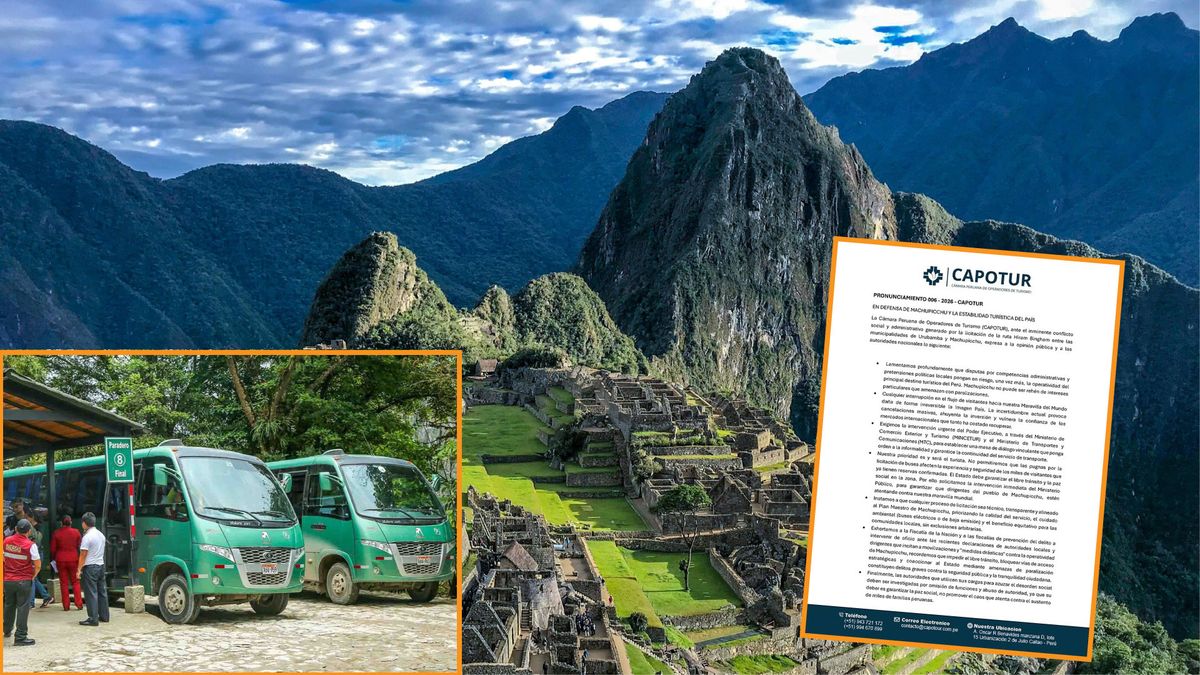 Capotur advierte que el conflicto por la ruta Hiram Bingham pone en riesgo la estabilidad turística de Machu Picchu.
