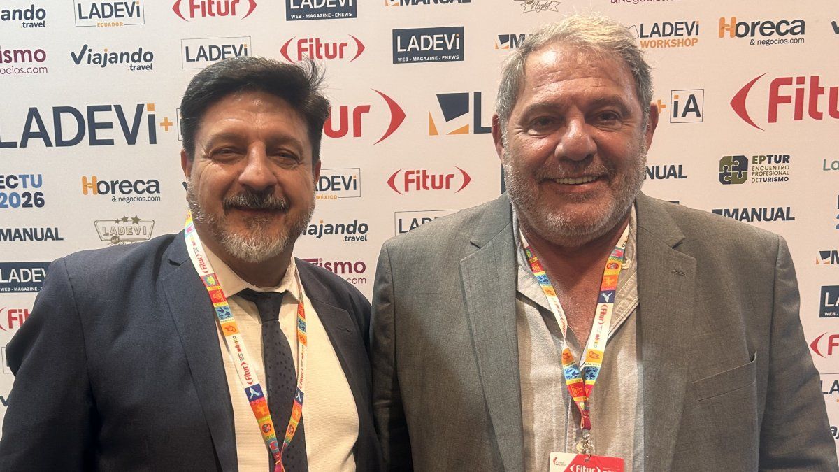 Gustavo Galera, Business Development director de Tourmed DMC para Argentina y Brasil; y Walter Emilio, CEO de Tourmed DMC.
