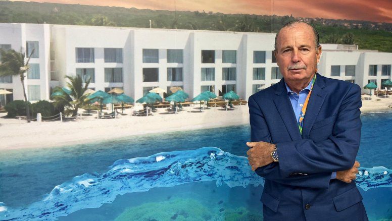 Jesús Almaguer, presidente de la Asociación de Hoteles de Cancún, Puerto Morelos e Isla Mujeres.&nbsp;