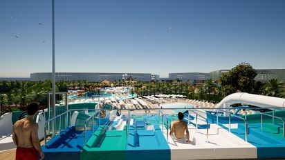 Infinito Water Park es uno de los parques acuáticos más grandes de Sudamérica.