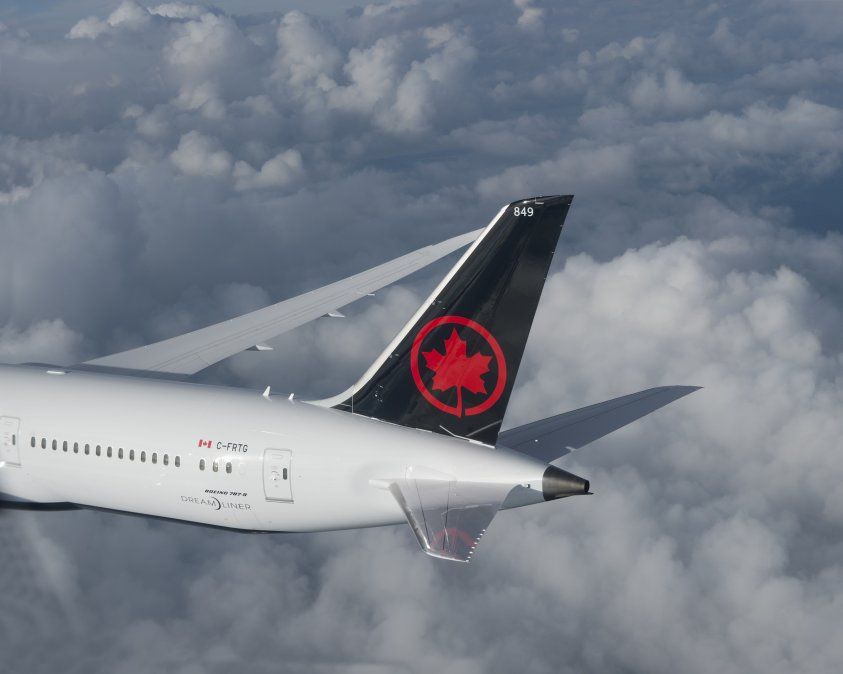 Air Canada cerró el año con positivas noticias.