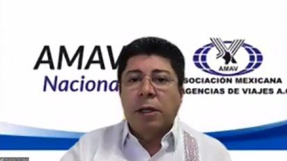 Eduardo Paniagua, presidente de AMAV nacional, durante la conferencia de prensa. &nbsp;