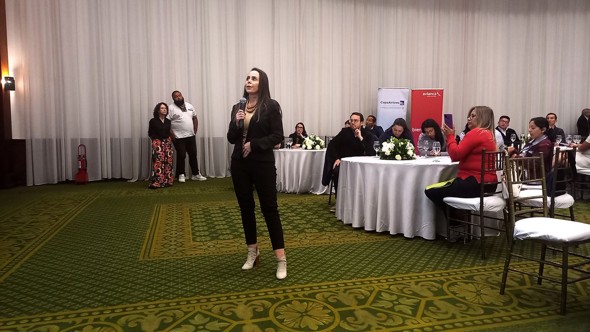 Cristina López, ejecutiva de Ventas de Copa Airlines.