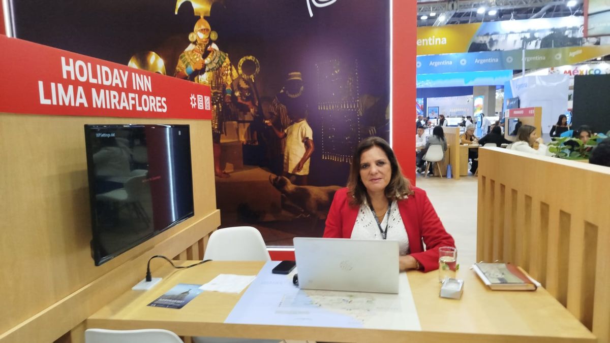 Liliana barrera, directora de ventas y marketing del hotel Holiday Inn Lima Miraflores.