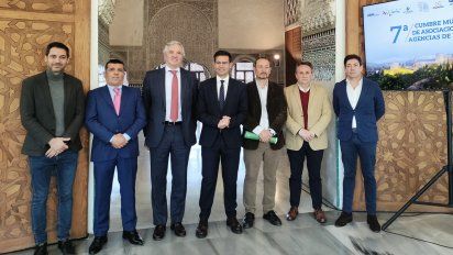 Carlos Garrido, presidente de CEAV, durante la presentación de la 7ª Cumbre Mundial de Asociaciones de AAVV.