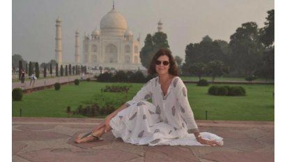 “Mi cabeza es un lienzo blanco antes de viajar”