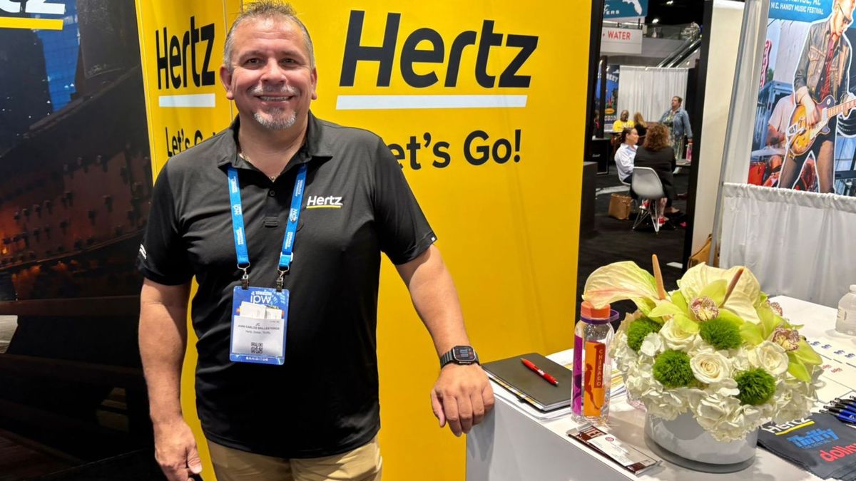 Juan Carlos Ballesteros de Hetz, Dollar, Thrifty en IPW 2025.