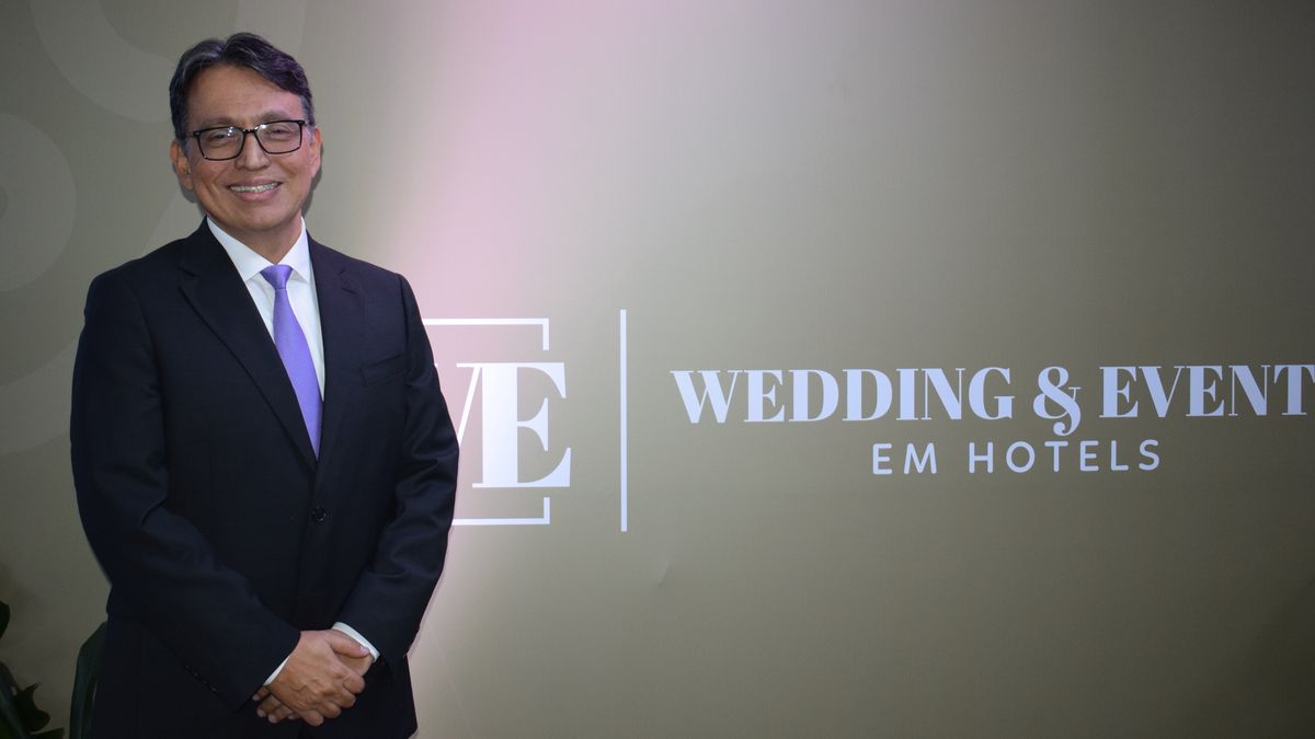Carlos Monroy, gerente general de EM Hotels, en el marco de la inauguración de su nueva marca WE.&nbsp;