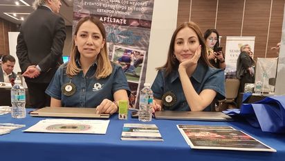 Laura Muñoz y Michelle Alvarez de Trota Tourism en EPTUR.