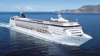 Uno de los cruceros de MSC. 