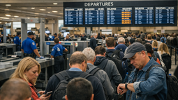 El shutdown en Estados Unidos produce demoras en la TSA, obligando a las aerolíneas a tomar medidas.