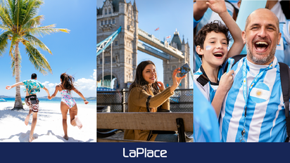 LaPlace Operador Turístico también es subagente oficial de AFA para el Copa Mundial de Fútbol, disponiendo de paquetes para la fase clasificatoria y para la siguiente si Argentina pasa dicha etapa.