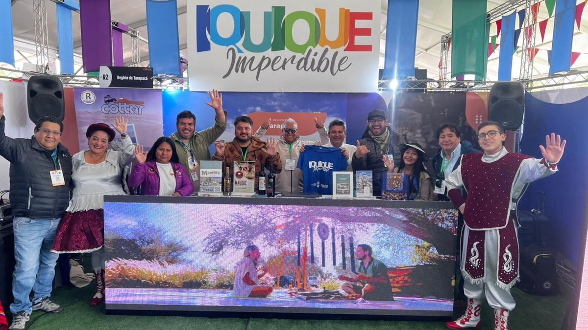 Stand de Iquique en VyVA 2025, principal destino de la Región de Tarapacá.