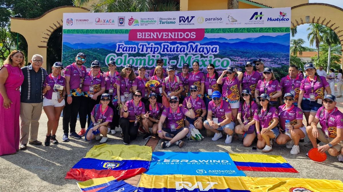 Ruta Maya Travel reunió agentes de viajes de Colombia, Perú y México en Huatulco para vivir un fam trip con agenda comercial, cultural y de formación.
