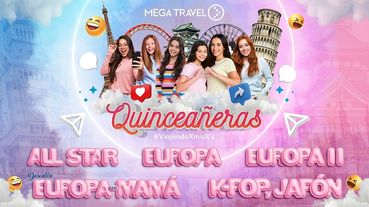 Mega Travel destaca que la temporada de Quinceañeras 2026 ya comienza, y con ella, una de las oportunidades de venta más importantes del año.