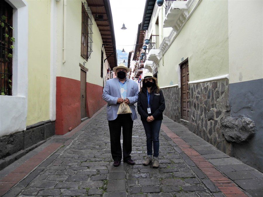 Iván López, director Ejecutivo de Captur Pichincha y Carla Cárdenas. - Ladevi Medios y Soluciones Iván López, director Ejecutivo de Captur Pichincha y Carla Cárdenas.