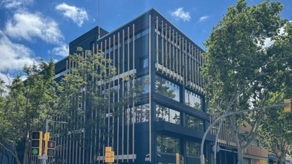 Edificio que acoge la nueva sede en Barcelona de Beroni.