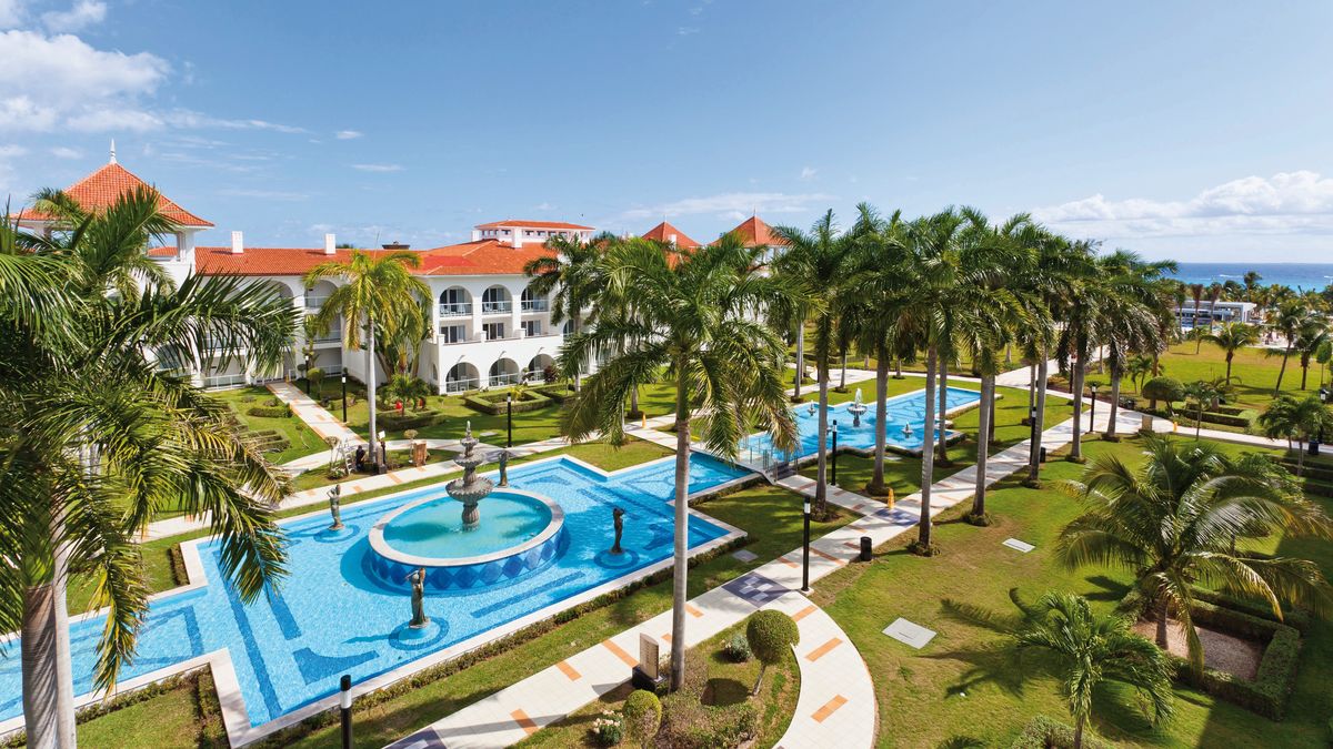 Ola: el Riu Palace México, uno de los hoteles de la cadena en la Riviera Maya.