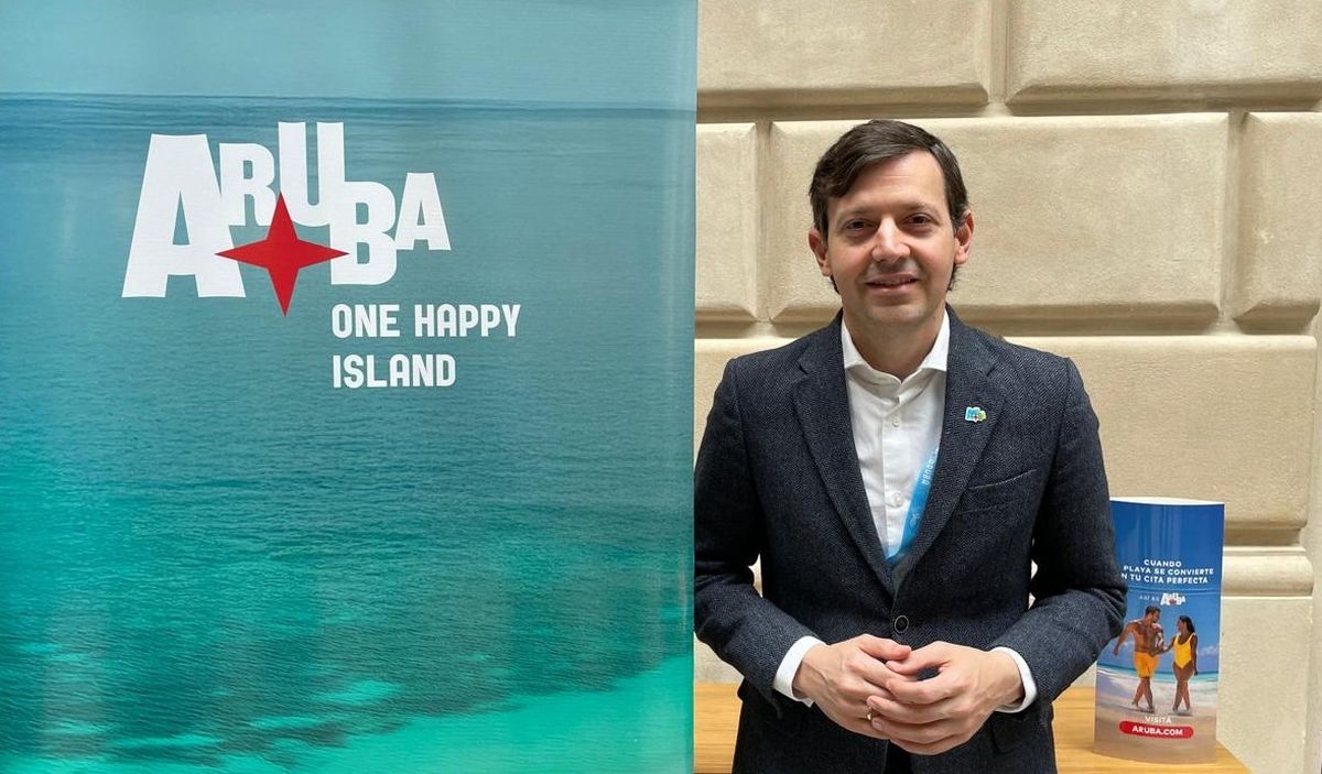 Jordan Schlipken Croes, director de la Autoridad de Turismo de Aruba para Latam.