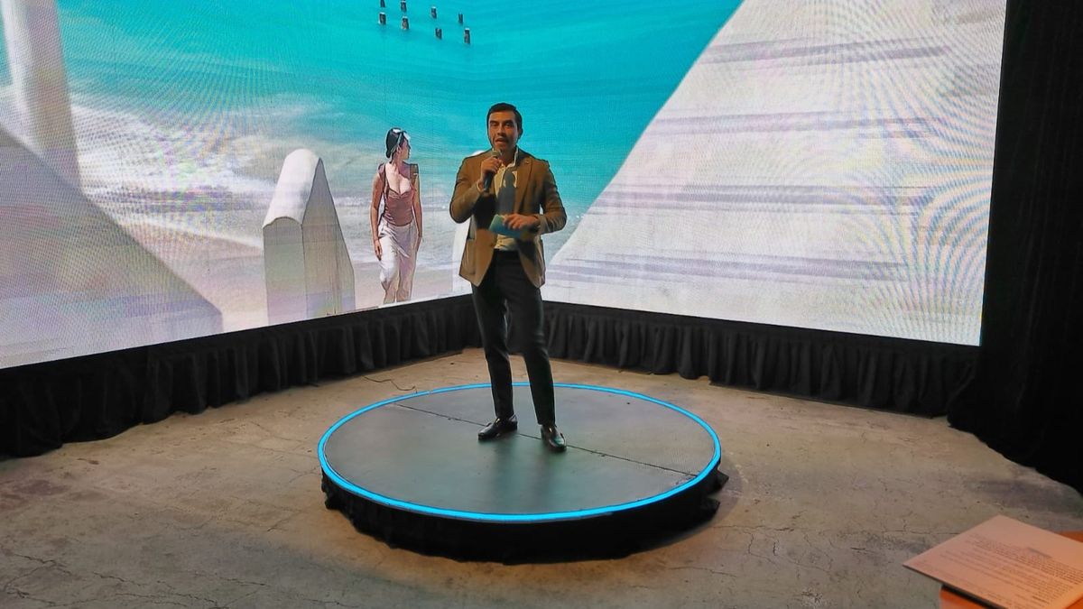 Presentación de Iván Calderón, , Sales and Marketing Manager para Latinoamérica de Aruba.