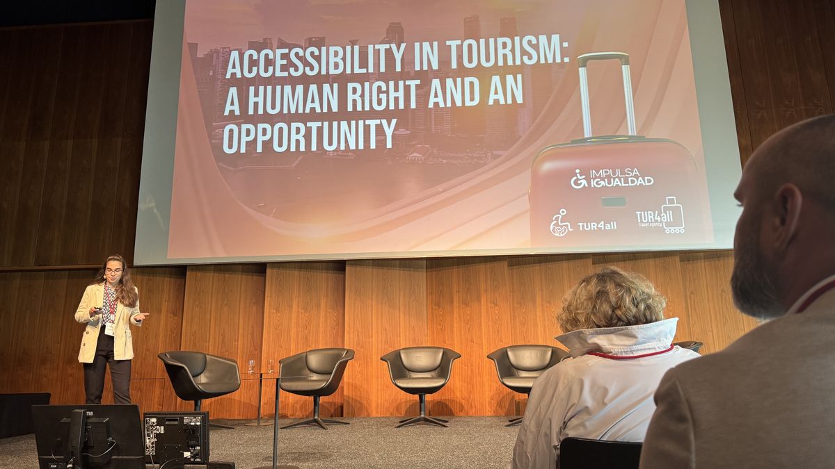 Stelena Angelova, consultora de Impulsa Igualdad-TUR4All. Stelena Angelova, consultora de Impulsa Igualdad-TUR4All.