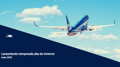 Aerolíneas Argentinas brindó precisiones sobre su operatoria de cara a las vacaciones de invierno.