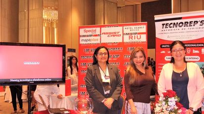 Fuerza comercial de Tecnoreps, liderada por Patricia Elías, presidenta ejecutiva.