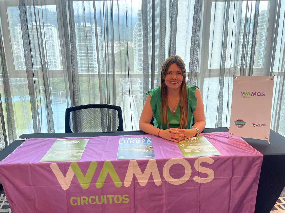Paola Bunch, ejecutiva comercial para los países Andinos de Wamos Circuitos.