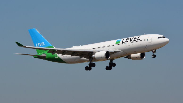 Avión de la compañía Level