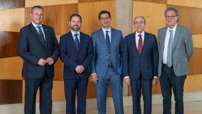 Representantes de la Feria Nacional del Vino&nbsp;de España visitan Chile.