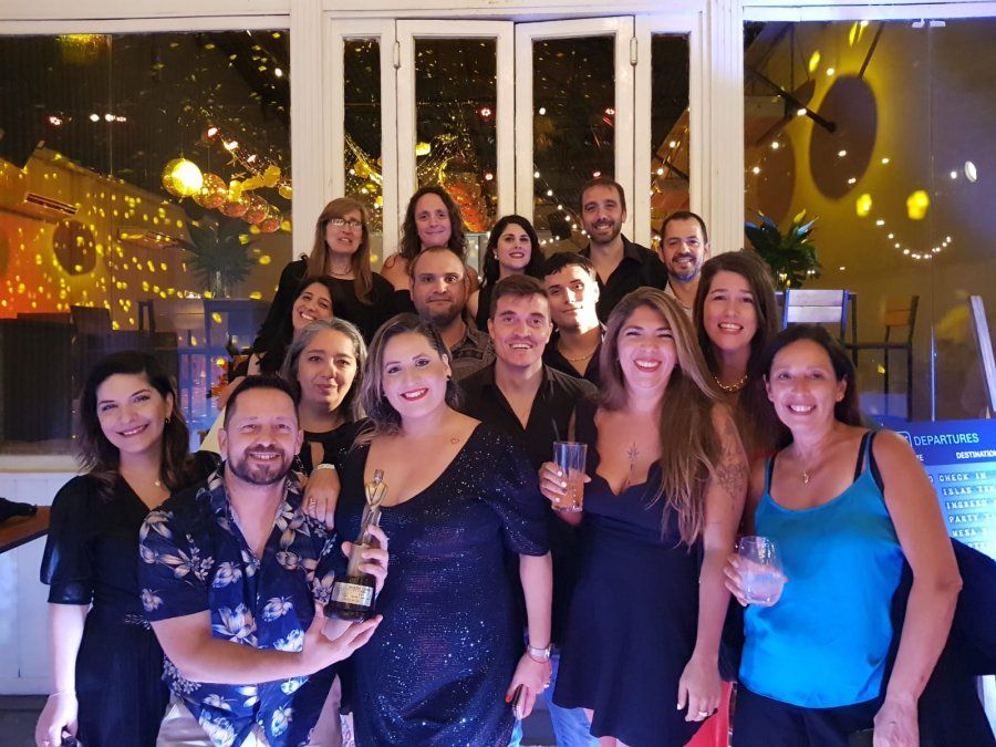 Todo el staff de TKT.Travel disfrutó el cierre de año de la mayorista.