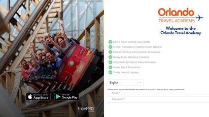 Avarieps destaca los benefocios a los que pueden acceder los agentes de viajes al registrarse en la plataforma Orlando Travel Academy.