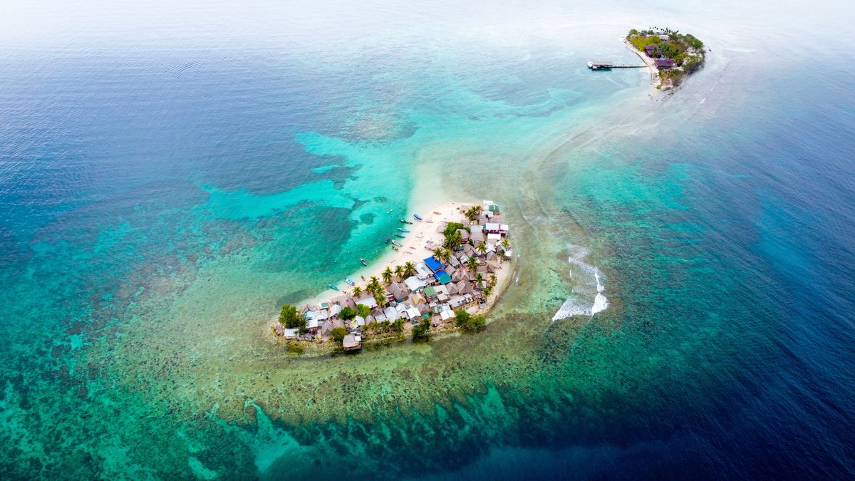 Cayos Cochinos, en Honduras.