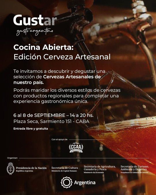 Del 6 al 8 de septiembre se hará en el CCK 