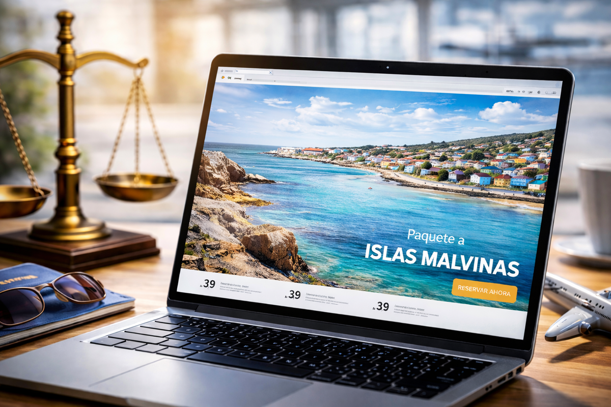 Agencias de viajes bajo la lupa: fallo marca reglas sobre cómo promocionar viajes a las Islas Malvinas.