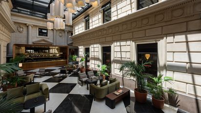 El lobby del hotel Casa Lucia, que se une a Meliá Collection de Meliá International Collection.