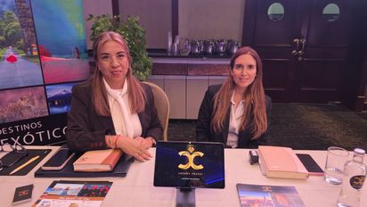 Karin Castro y Marilú Carrión de C&C Luxury Travel.