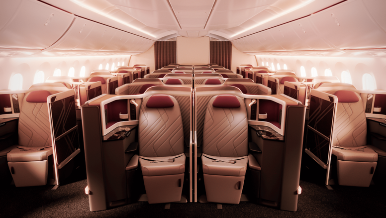 Las cabinas de Business Class de LATAM Airlines fueron completamente renovadas a un costo de US$ 360 millones.