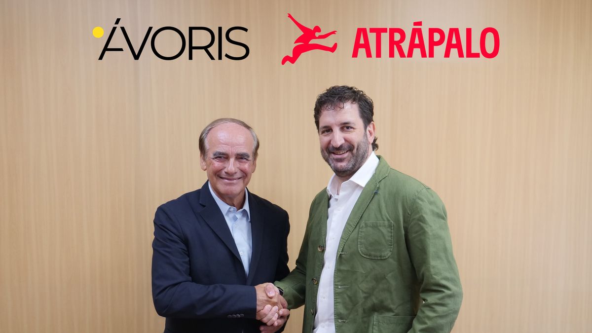 Vicente Fenollar, presidente ejecutivo de Ávoris y el director de Atrápalo, Luis Alonso