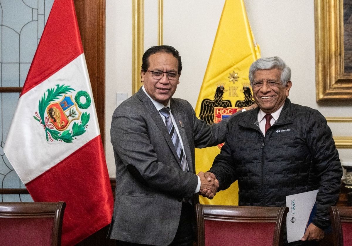 El alcalde de Lima y el líder del Mincetur acordaron promover acciones de promoción del turismo interno y receptivo. - Ladevi Medios y Soluciones El alcalde de Lima y el líder del Mincetur acordaron promover acciones de promoción del turismo interno y receptivo.