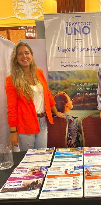 Yanina Andrusiw, supervisora de Ventas de Trayecto Uno.