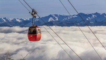 El Teleférico Cerro Otto, uno de los atractivos emblemáticos de Bariloche.